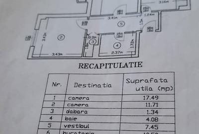 Apartament cu 2 camere decomandat în Pantelimon