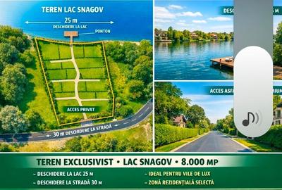 Ocazie teren ieșire Lac Snagov 20 m - 6