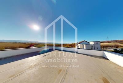 Casa individuala | 4 camere | terasa 80 mp | priveliste spre munti - 13