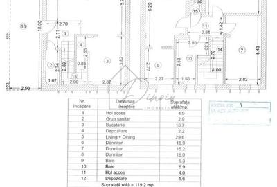 Casă cu 4 camere cu Canalizare în Central - 3