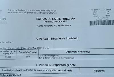 Teren de casa 550mp la 35 de minute de centrul Bucurestiului! - 6