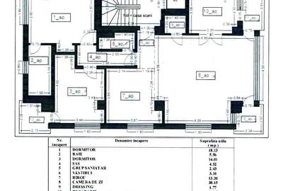 Apartament cu 3 camere în Primăverii - 21