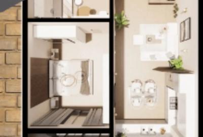 Apartament cu 2 camere semidecomandat în Central - 4