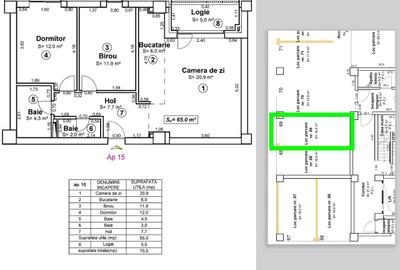 Apartament cu 3 camere, mobilat în Circumvalațiunii - 9