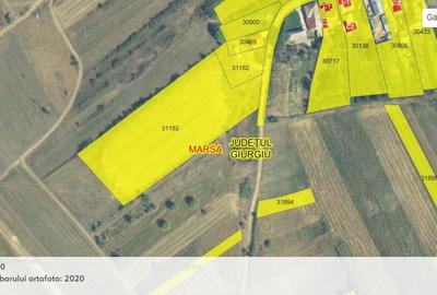 Teren agricol extravilan de 9836 mp, în Mârșa - 1