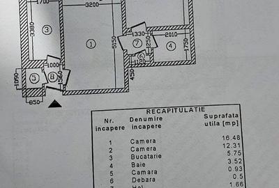 Apartament cu 2 camere semidecomandat, mobilat în Timpuri Noi - 16