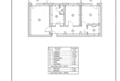 Apartament cu 3 camere decomandat în Colentina - 5