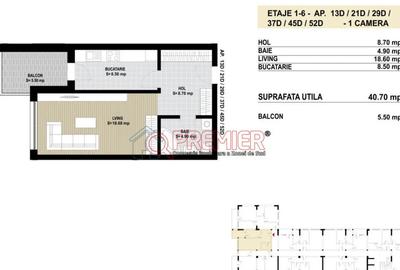 Garsonieră în Central - 4