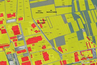 Teren Construcții intravilan de 9600 mp, în Industrial Vest - 1
