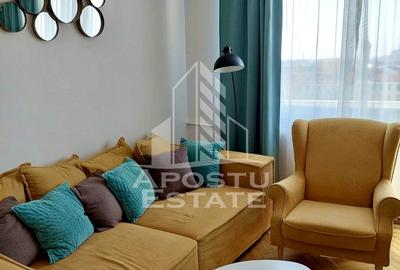Apartament cu 2 camere semidecomandat, mobilat în Iosefin