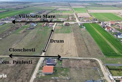 Teren de 684 mp, în Viile Satu Mare - 2