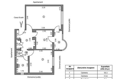 Apartament cu 2 camere decomandat în Siderurgiștilor - 10