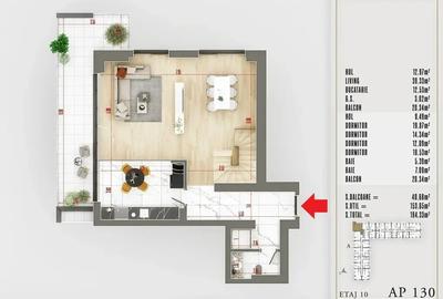 Duplex 5 Camere Lux  View Super Ansamblu Premium Sector 3 - 3