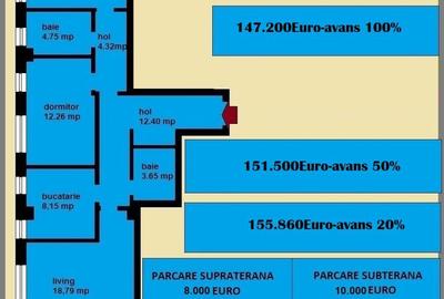 Apartament cu 3 camere decomandat în Central - 6