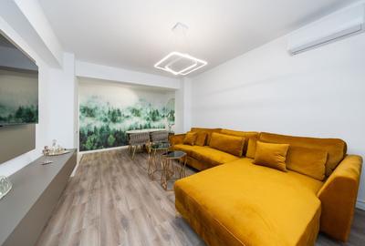 Apartament cu 3 camere decomandat, mobilat în Tractorul - 2