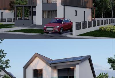 Casă individuală cu 4 camere cu Teren 553 Mp în Balotești - 3