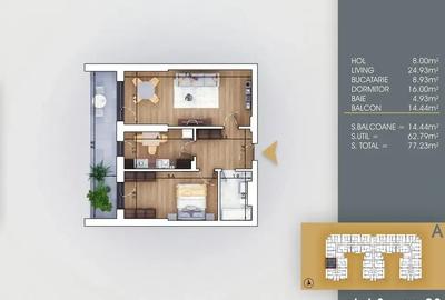 Comision 0 | Metrou | 2 Camere | Dezvoltator | Decomandat - 3