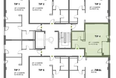 Apartament cu 1 camera Timisoara Nord- Cal. Totontalului - 2