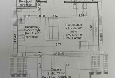 Apartament cu 3 camere decomandat în Central - 2