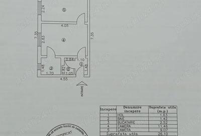 Apartament 2 camere etaj 3 Apartament 2 camere etaj 3 - 1