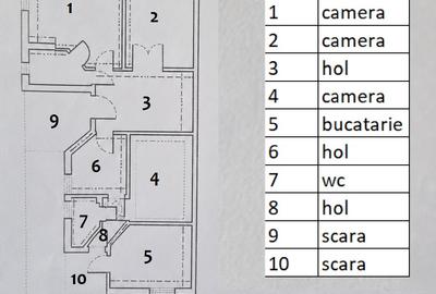 Apartament cu 3 camere decomandat în P-ța Muncii - 8