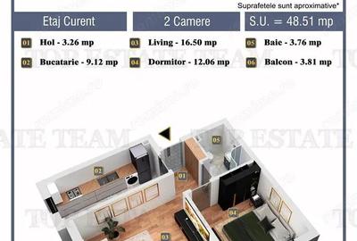 Apartament cu 2 camere în Chiajna - 5