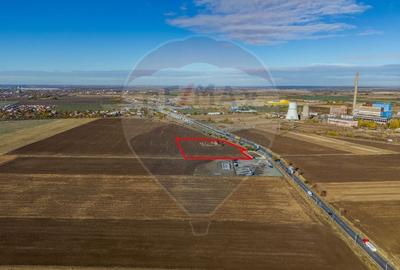 Teren intravilan 13.482 mp pe Centura Nord Arad, front 188 m - 7