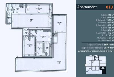 JANDARMERIEI -Bloc BOUTIQUE, SUPER PRET, 1455 EUR/mp util, curte privata 65 mp! - 19