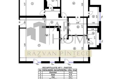Apartament cu 4 camere decomandat, mobilat în Albert - 24