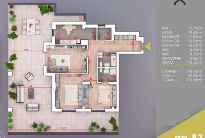 3 Camere Cu Terasa | Finalizat  | Sector 3 | Fara Comision 3 Camere Cu Terasa | Finalizat  | Sector 3 | Fara Comision - 3