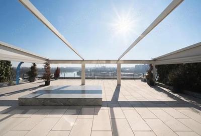 Penthouse Floreasca l vedere spre lac l mobilat utilat