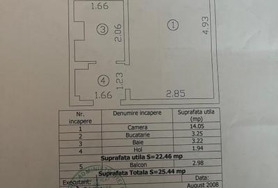 Garsonieră decomandată, mobilată în Anda - 1