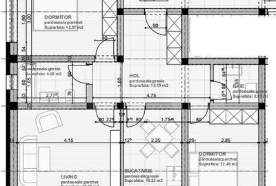 Apartament cu 3 camere decomandat în Sânpetru - 1