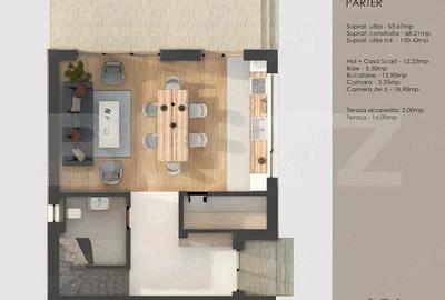 Casă cu 5 camere cu Teren 125 Mp în Tractorul - 6