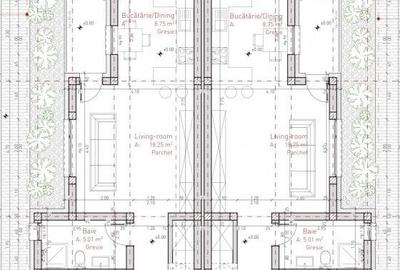 Duplex cu 3 camere si teren de 247 mp de vanzare in localitatea Sacalaz - 16