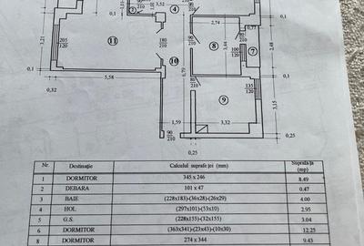 Apartament cu 3 camere decomandat, mobilat în Crângași - 10
