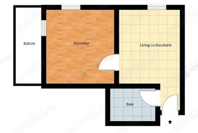 Apartament cu 2 camere decomandat în Turnișor - 3