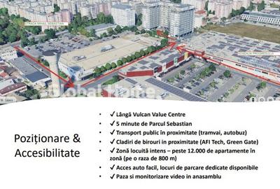 Spatiu Comercial 91 MP - Vitrina 12ML | Vulcan Residence - Sos Progresului - 11