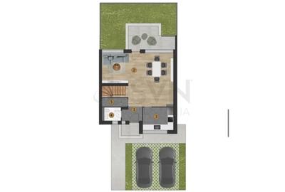 Casă individuală cu 4 camere cu Teren 150 Mp în Pipera - 3