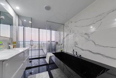 Penthouse cu 5 camere semidecomandat, mobilat în Splaiul Unirii - 19