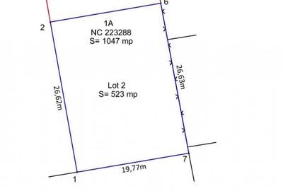 Teren de 523 mp, în Bariera Vâlcii - 2