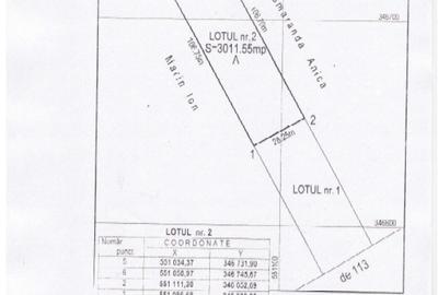 Teren de 3011 mp, în Băneasa