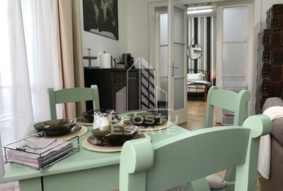 Apartament cu 3 camere semidecomandat, mobilat în Ultracentral