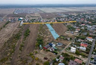 BUFTEA - FLAMANZENI,TEREN 5958 MP,DESCHIDERE 24 M,DOSAR PUZ+AVIZE,TOATE UTILITAT - 6