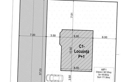 Casă individuală cu 4 camere cu Teren 387 Mp în Tunari - 9
