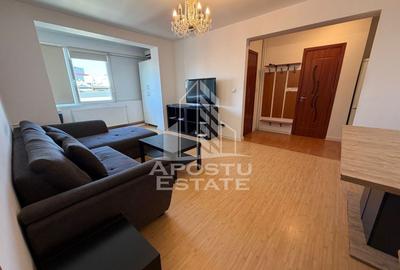 Apartament cu 2 camere semidecomandat, mobilat în Ultracentral