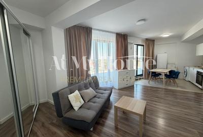 Apartament cu 2 camere semidecomandat, mobilat în Pipera