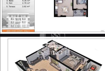 Apartamente cu 2 camere, etaj intermediar, bloc nou, Torontalului - 9