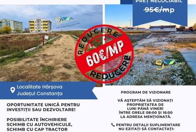 TEREN DE VANZARE IN HARSOVA - 1