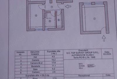 Apartament cu 2 camere decomandat în Central - 2